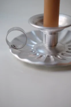 Lysestage • Aluminium • Kammerlysestage