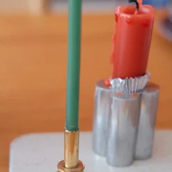 Lysestage • Aluminium • Tall