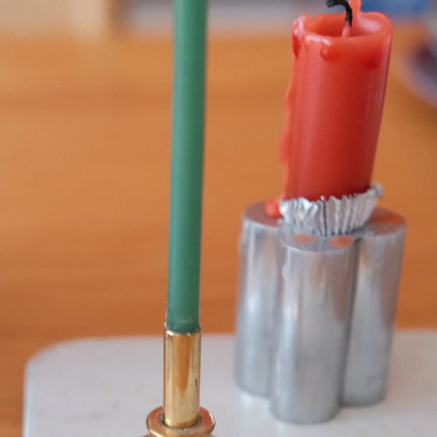 Lysestage • Aluminium • Tall