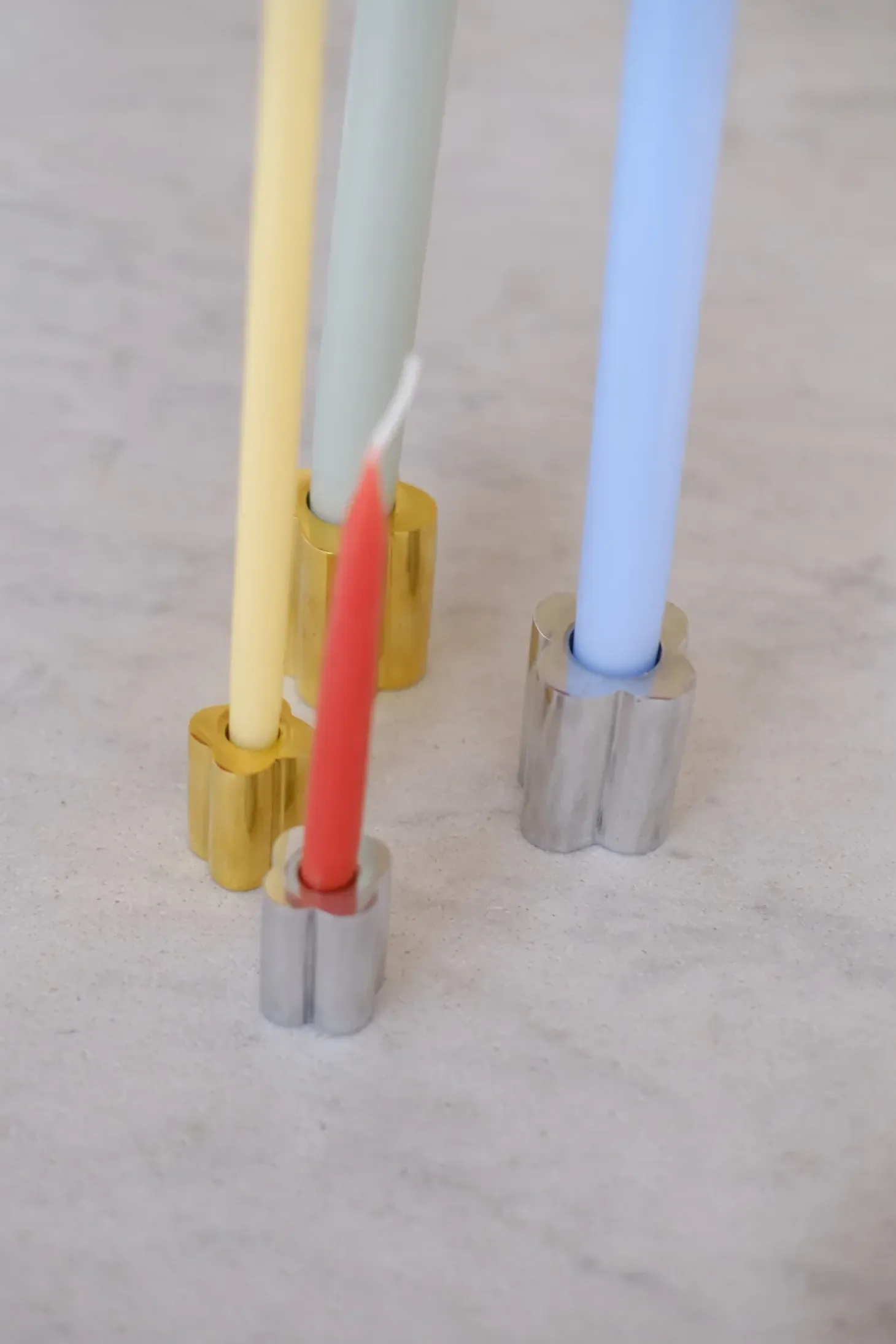 Lysestage • Aluminium • Tall