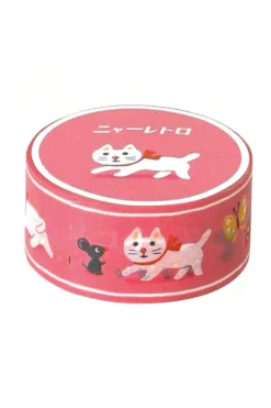 Masking Tape • 5 meter • Lyserød Kat