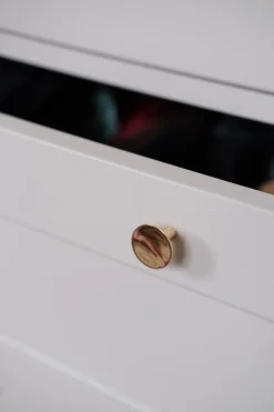 Møbelknap • Greb • Messing • Dyb 35 mm