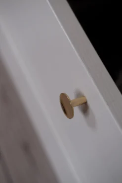 Møbelknap • Greb • Messing • Dyb 28 mm