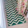 Måtte • Chevron • 46 x 120 cm • Grøn