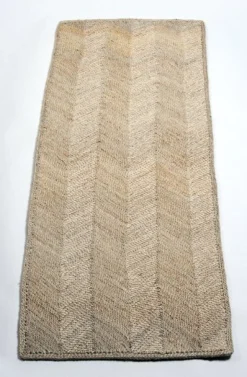Måtte • Chevron • 46 x 120 cm • Natur