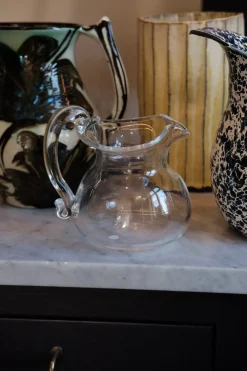 Mundblæst Glaskande • Murano • Klar