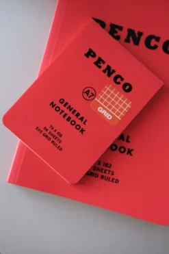 Notesbog • A7 • Rød