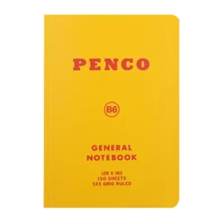 Notesbog • B6 • Gul
