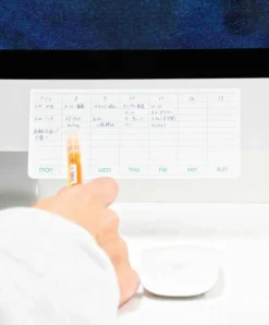 Notesbog • Post-It • Kalender • Uge • Hvid