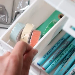 Opbevaring • Værktøjskasse • Stabelbar • Hvid