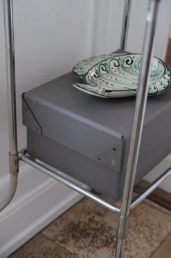 Opbevaringskasse • ELVO x DORA • Grå • A4 høj