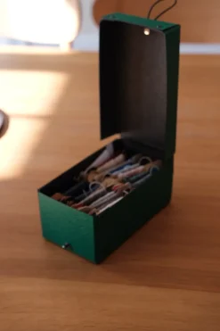 Opbevaringskasse • ELVO x DORA • Grøn • Akivæske