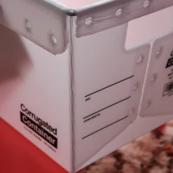 Opbevaringskasse • Plast • Hvid