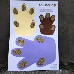 Print • Can Family • Klip Selv Pynt