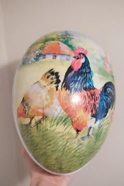 Påskedekoration • Papæg • 18 cm