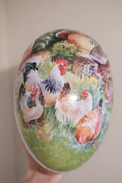 Påskedekoration • Papæg • 18 cm