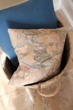 Pude • 40x40 cm • Blomster