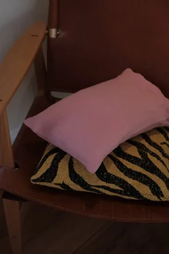 Pudevår • Hør • 30x40 • Litchi • Rosa