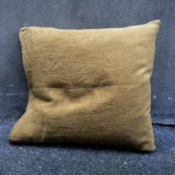 Pudevår • Hør • 50x50 • Moutarde