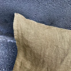 Pudevår • Hør • 30x40 • Moutarde • Sennepsgul