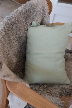 Pudevår • Hør • 30x40 • Pistacie