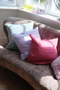 Pudevår • Hør • 50x50 • Sauge