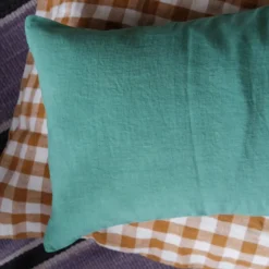 Pudevår • Hør • 30x40 • Vert Emeraude • Grøn