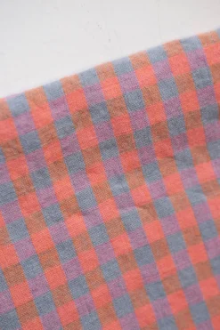 Pudevår • Hør • 30x40 • Vichy Fluo