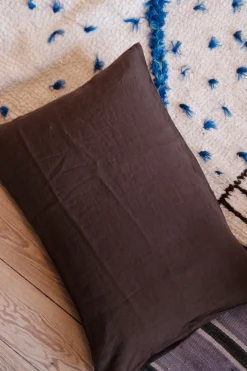 Pudevår • Hør • 50x70 cm • Marron Fonce • Brun