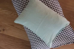 Pudevår • Hør • 50x70 cm • Vichy Marron