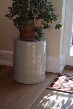 Sidebord • Skammel • Grå