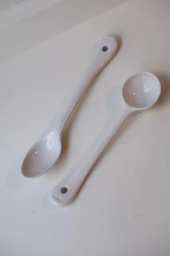 Ske • Porcelæn • Servering