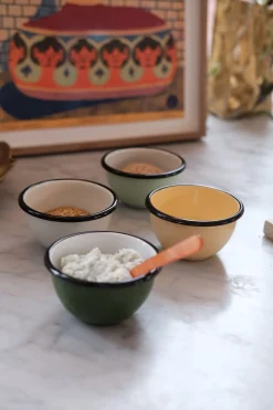 Snackskål • Emalje • Mint