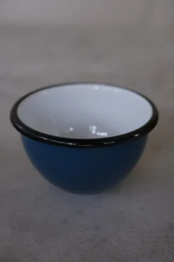 Snackskål • Emalje • Petroleum