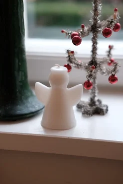 Stearinlys • Engel