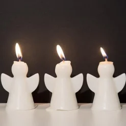 Stearinlys • Engel