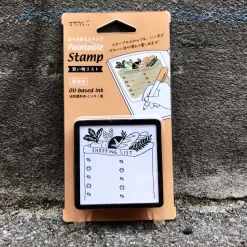 Stempel • Kan Males • Indkøbsliste