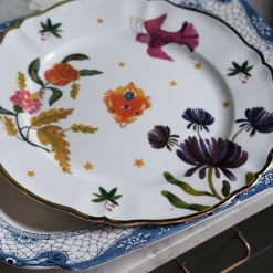 Tallerken • Fad • Fugl og Blomst • UDGÅR