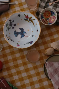 Tallerken • Salatskål • Fugle og Blomster • UDGÅR