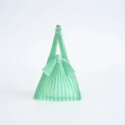 Taske • Plisseret • Bio nedbrydelig • Mini • Mint