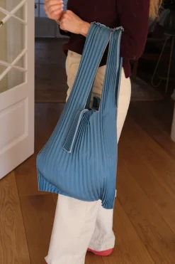 Taske • Plisseret • Bio nedbrydelig • Indkøb • Petrolium