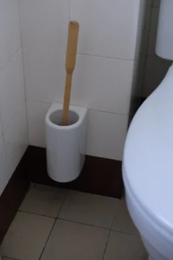 Toilet Børste Holder • Keramik