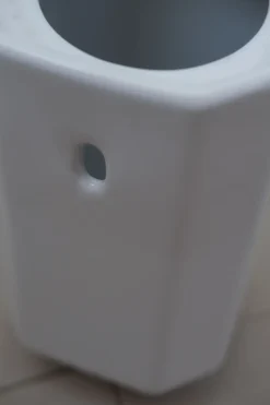 Toilet Børste Holder • Keramik • Firkantet