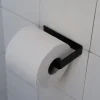 Toiletrulleholder • Metal • Sort