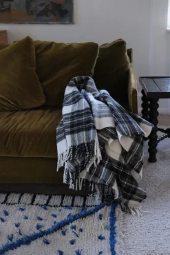 Tweedmill Uldtæppe • Grey Dress Stewart