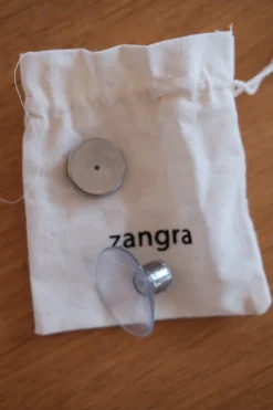 Vægophæng til sæbe • Sugekop • Klar