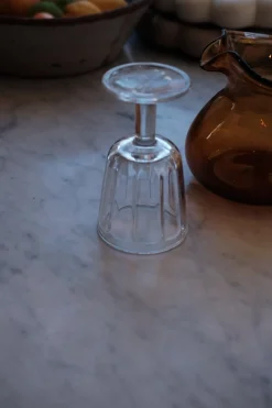 Vinglas • Kantet • Klar