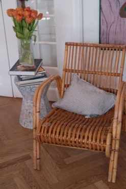 Vintage • Bambusstol • R. Wengler