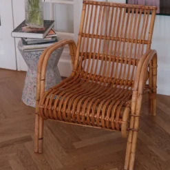 Vintage • Bambusstol • R. Wengler