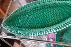 Vintage • Fad • Sarreguemines Fajence • Fisk